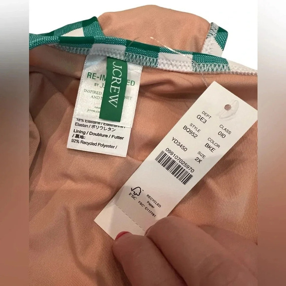 NWT J Crew High Rise Full Coverage Bikini Bottoms - Picture 4 of 4